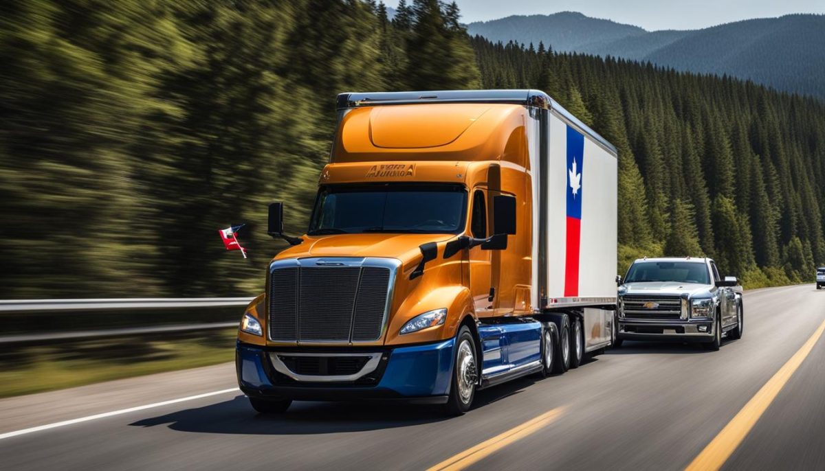 auto transport service Canada to USA